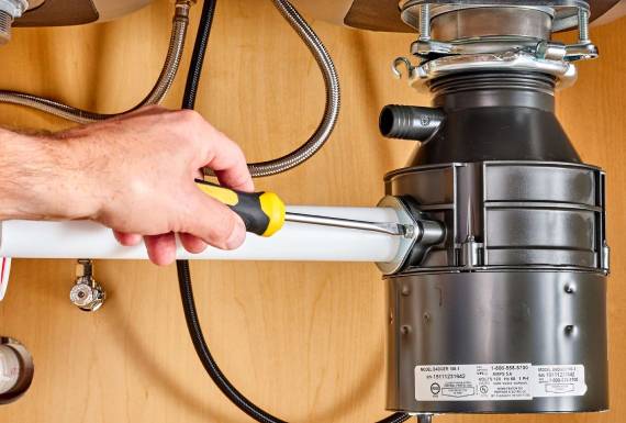 garbage disposal plumber