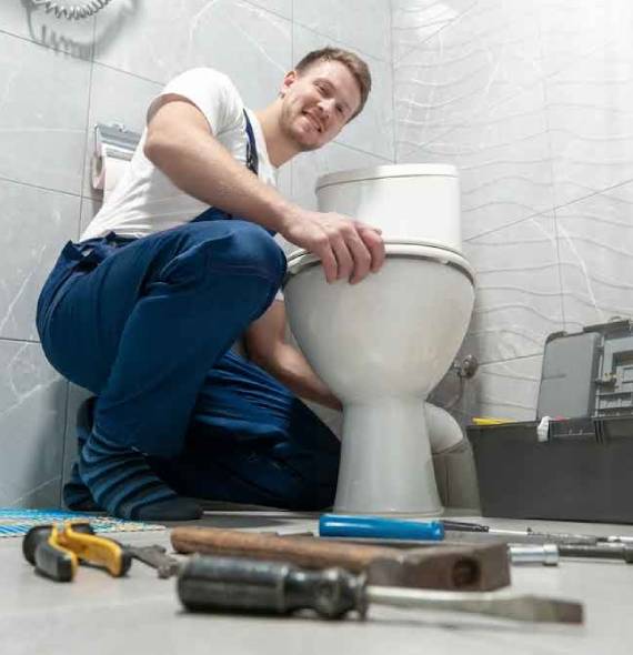 toilet install