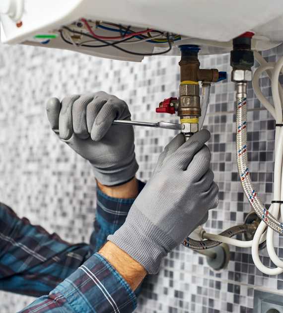 water heater plumber