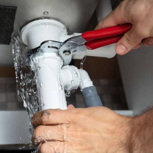 water leak